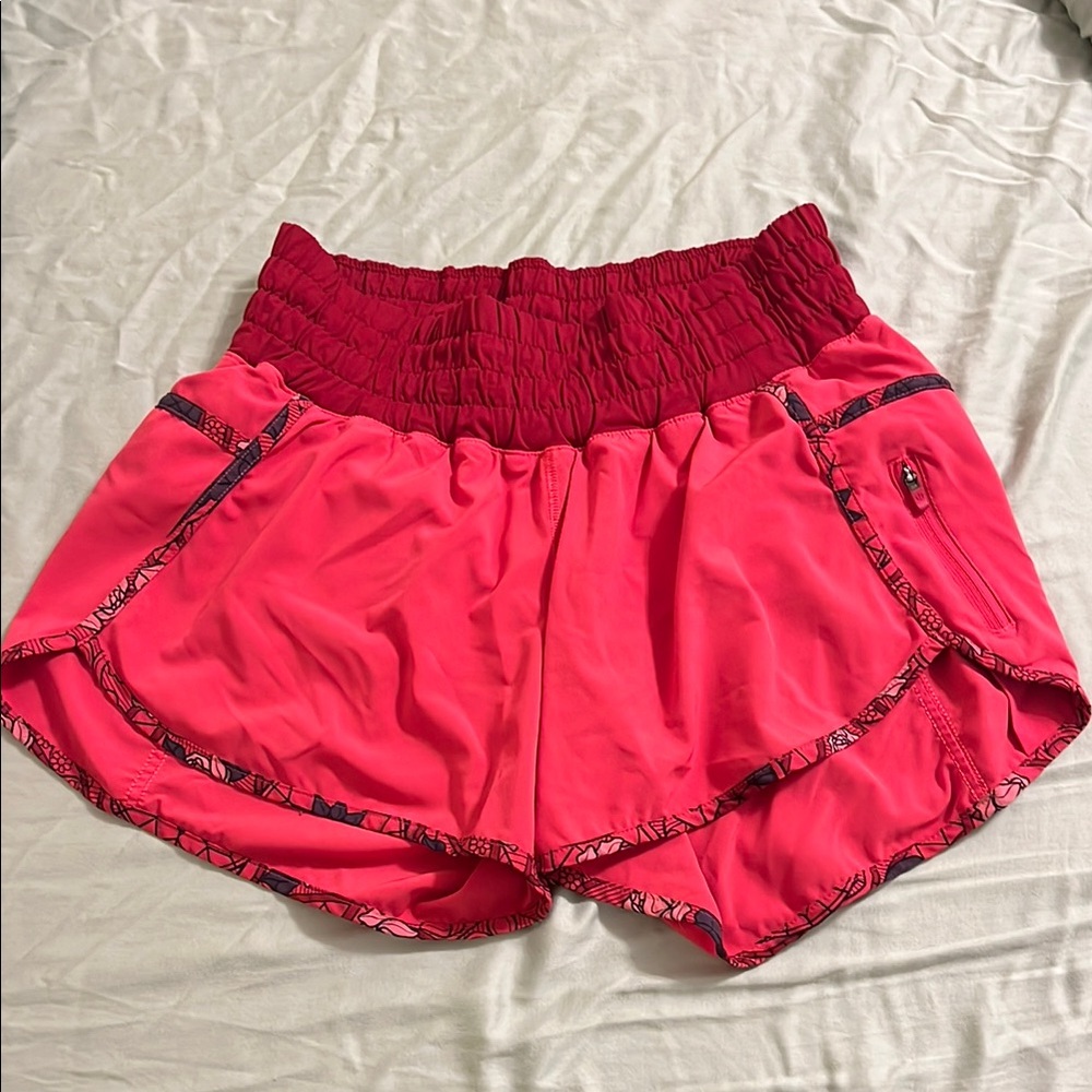 Lululemon Athletica Pink Athletic Shorts